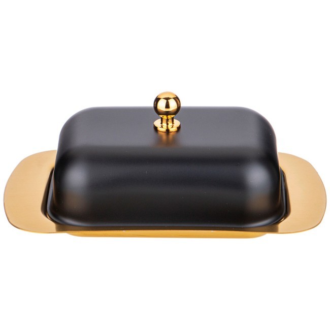 Масленка agness с металл. крышкой 19*12*7 см Agness (912-036)