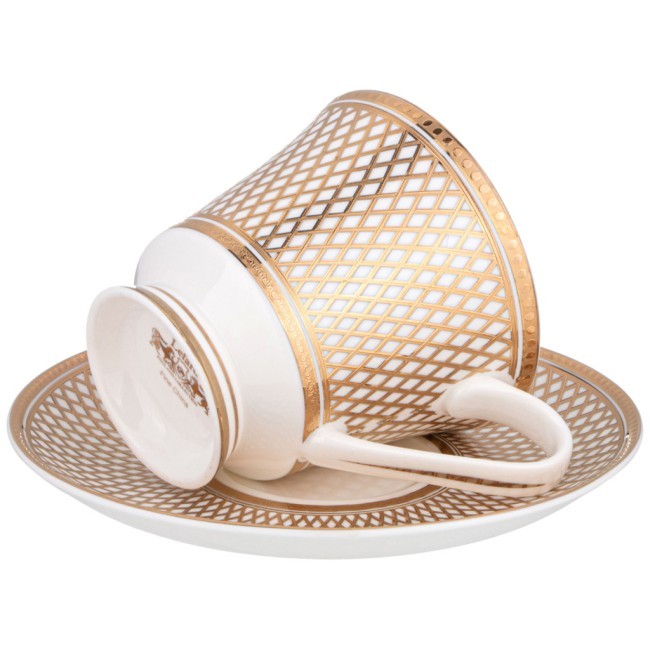 Чайный набор lefard "золотая сетка" hа 6 пер. 12 пр. 270 мл Lefard (770-231)