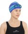 Шапочка для плавания 25DEGREES Helion Navy/green, силикон (1435878)
