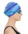 Шапочка для плавания 25DEGREES Helion Navy/green, силикон (1435878)