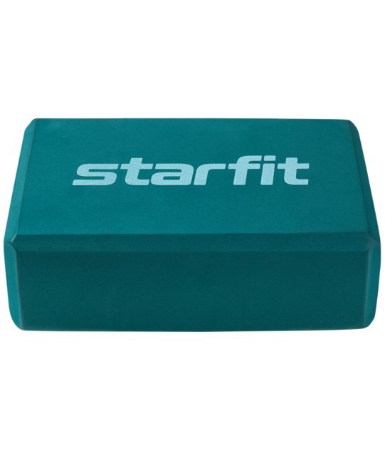 Блок для йоги Starfit YB-200 EVA, изумрудный (2113205)