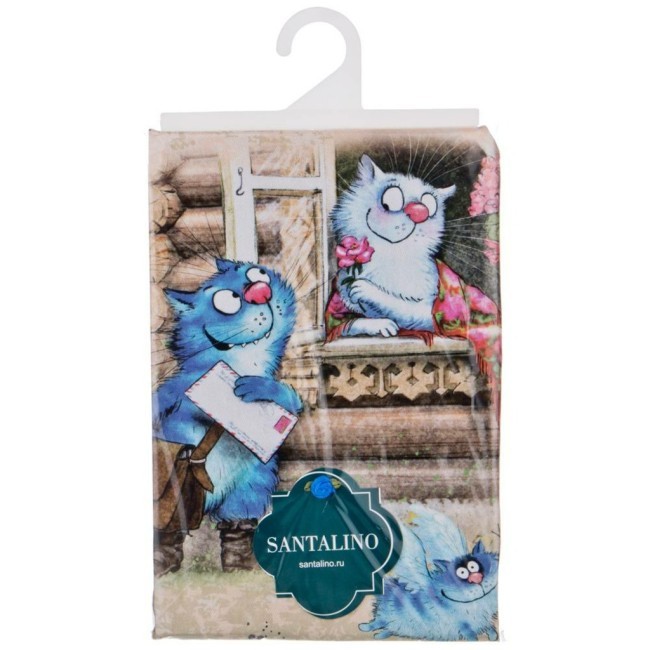 Фартук "синие коты. любовь моя", 100% хлопок,твил, беж Lefard (850-719-7) Фартук "синие коты. любовь моя", 100% хлопок,твил, беж Lefard (850-719-7)