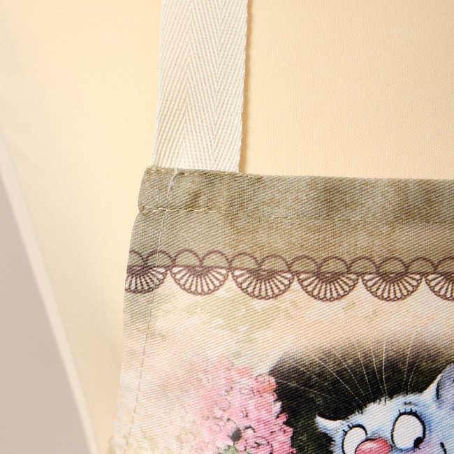 Фартук "синие коты. любовь моя", 100% хлопок,твил, беж Lefard (850-719-7) Фартук "синие коты. любовь моя", 100% хлопок,твил, беж Lefard (850-719-7)