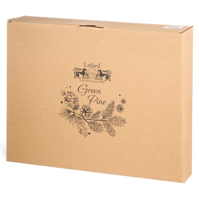 Блюдо сервировочное "green pine" 30,5*24*5 см Lefard (145-221)