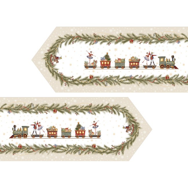 Дорожка на стол 45х400 cm "щелкунчик" цвет: бежевый, tm lefard, полиэстер 100% Lefard (986-002-33) Дорожка на стол 45х400 cm "щелкунчик" цвет: бежевый, tm lefard, полиэстер 100% Lefard (986-002-33)