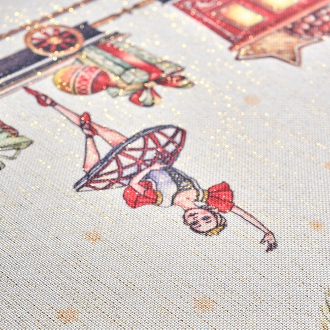 Дорожка на стол 45х400 cm "щелкунчик" цвет: бежевый, tm lefard, полиэстер 100% Lefard (986-002-33) Дорожка на стол 45х400 cm "щелкунчик" цвет: бежевый, tm lefard, полиэстер 100% Lefard (986-002-33)