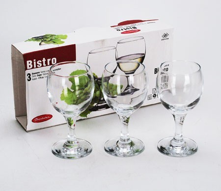 Фужер д/бел/вина 6шт 165мл БИСТРО (44415)