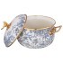 Кастрюля эмалированная lefard с крышкой, серия royal garden 2,8л, диа.18см подходит для индук.пл Lefard (950-672)