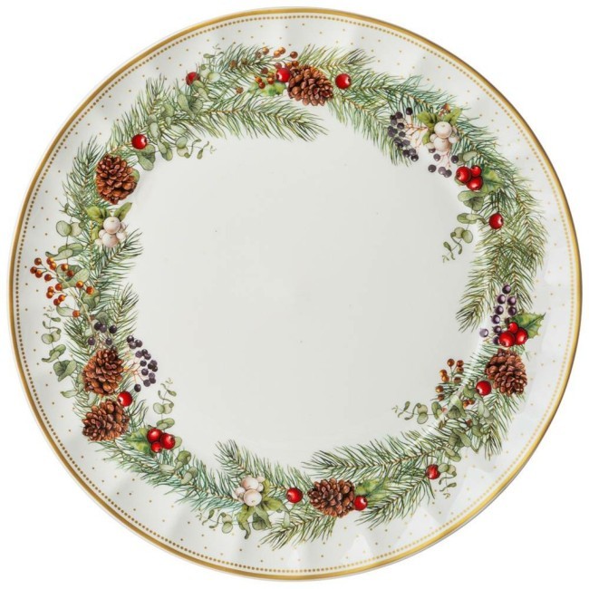 Тарелка обеденная lefard "celebration" 26 см Lefard (54-605)