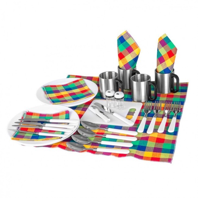 Набор для пикника Helios на 4 персоны HS-811(4)BG (76253) Набор для пикника Helios на 4 персоны HS-811(4)BG (76253)