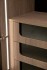 GD-10012/1-3 Шкаф Alto двух c выдв ящик,цвет дуб Урбан Кофейный,дверцы стекло(тонир) 100*57*228.5см (TT-00014198)