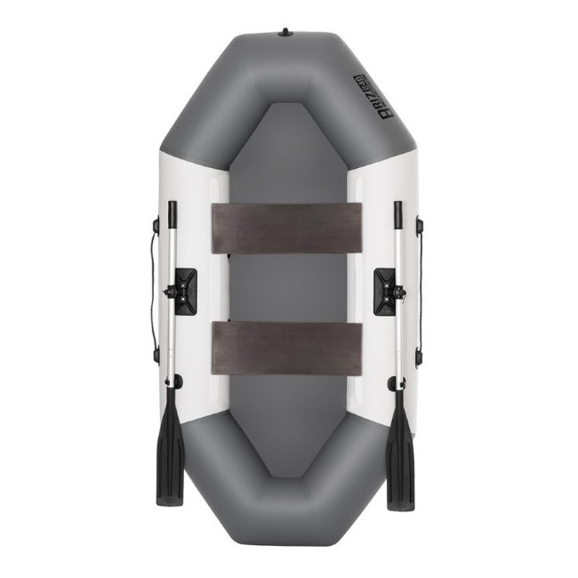 Лодка ПВХ Тонар Бриз 240 (бело-серая) (72577)