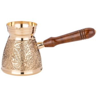 Турка резная "graving" 250мл. латунь Lefard (733-147)