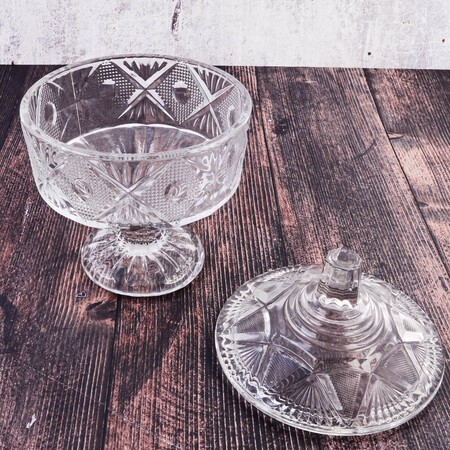 Ваза BEST GOLD для конфет с крышкой 12,5см, 450 мл. (404-30270404) Ваза BEST GOLD для конфет с крышкой 12,5см, 450 мл. (404-30270404)