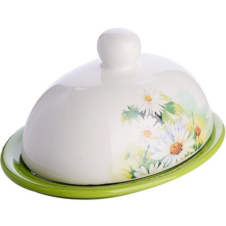 Масленка с крышкой 2 пред "Ромашка"LR (х24) " (30766)