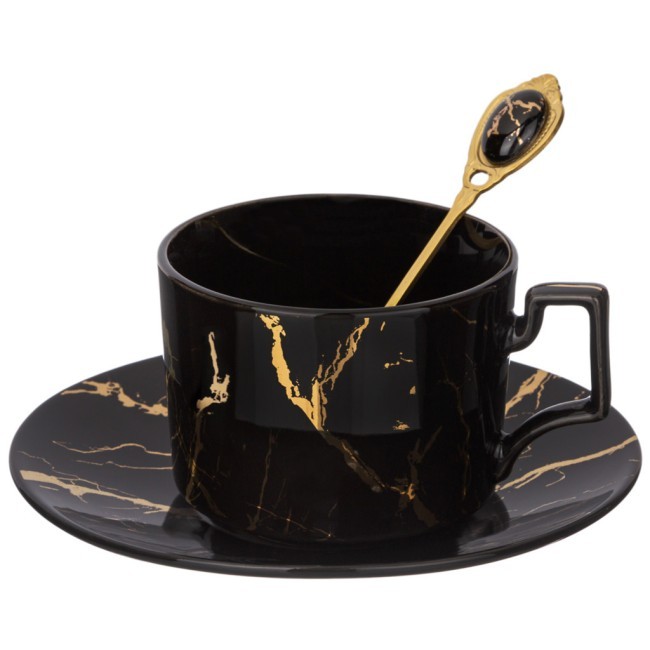 Чайный набор lefard "fantasy" на 2 пер. 6 пр. 250 мл  черный Lefard (42-452)