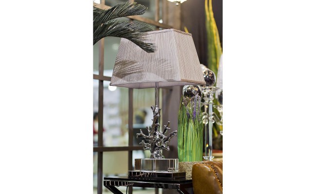 Лампа настольная "Silver coral" 70*46*86см (00001628) Лампа настольная "Silver coral" 70*46*86см (00001628)