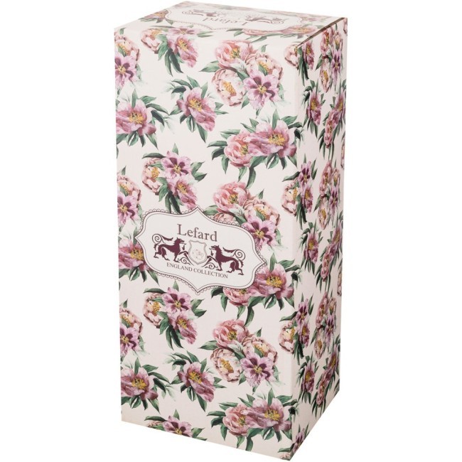 Набор кружек из 6 шт. на металлической подставке коллекция "ромбы"  объем кружки 240 мл Lefard (155-231) Набор кружек из 6 шт. на металлической подставке коллекция "ромбы"  объем кружки 240 мл Lefard (155-231)