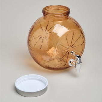 Диспенсер для напитков "orange" 5 л размеры=23*17*24 см Lefard (172-182)