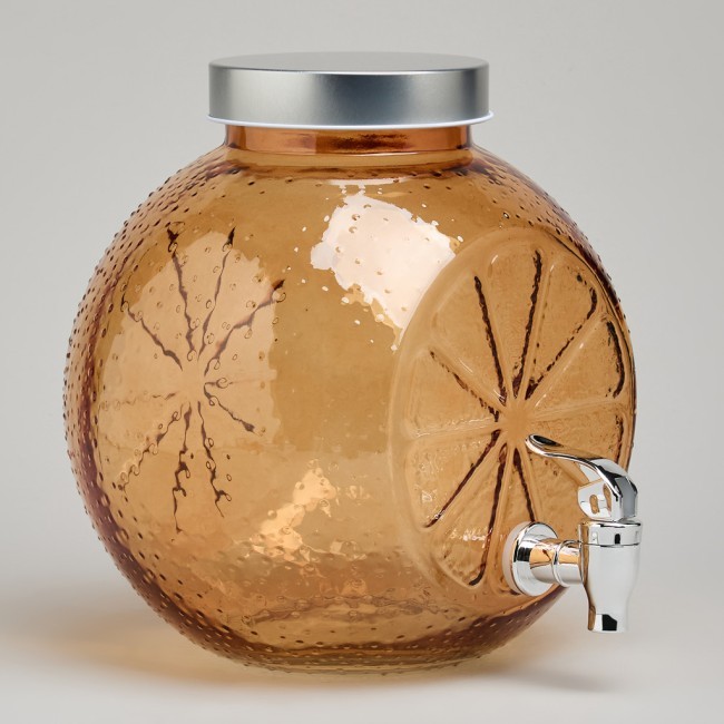 Диспенсер для напитков "orange" 5 л размеры=23*17*24 см Lefard (172-182)