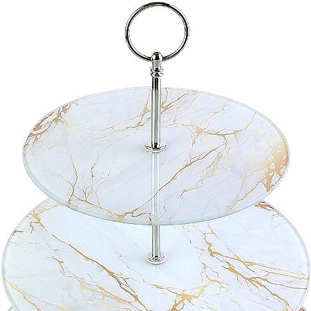 Конфетница 3-ярусная на ножке LR (31504)