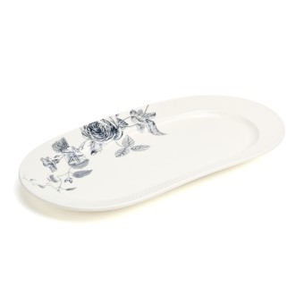 Блюдо овальное lefard "blue garden" 35,5*19*2,5 см Lefard (191-350)