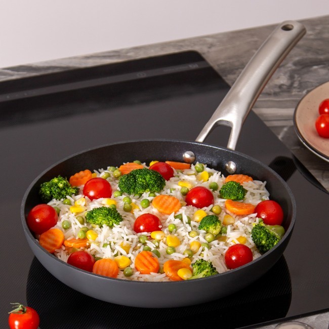 Сковорода антипригар. 3х слойным покрыт. daikin, серия "chef" agness 24*4.5cm, анодирован.алюминий Agness (947-107) Сковорода антипригар. 3х слойным покрыт. daikin, серия "chef" agness 24*4.5cm, анодирован.алюминий Agness (947-107)