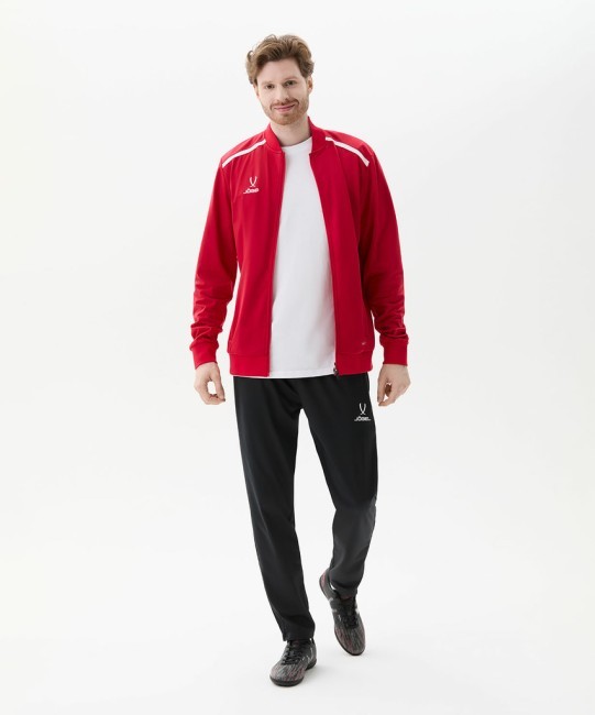 Олимпийка JÖGEL DIVISION PerFormDRY Pre-match Knit Jacket, красный (2107256)