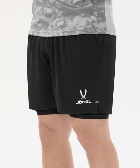 Шорты вратарские с защитой JOGEL ScalePad Goalkeeper Shorts, черный (2119438) Шорты вратарские с защитой JOGEL ScalePad Goalkeeper Shorts, черный (2119438)