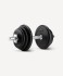Диск обрезиненный Starfit BB-202 d=26 мм, стальная втулка, черный, 2,5 кг (998364)