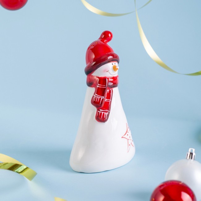 Статуэтка "снеговик" 9,8х6х17 см Lefard (146-2238) Статуэтка "снеговик" 9,8х6х17 см Lefard (146-2238)