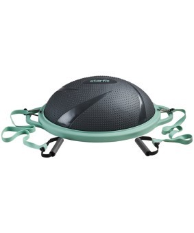 БЕЗ УПАКОВКИ Полусфера "BOSU" STARFIT GB-503 с эспандерами, с насосом, серый/зеленый (2115148) БЕЗ УПАКОВКИ Полусфера "BOSU" STARFIT GB-503 с эспандерами, с насосом, серый/зеленый (2115148)