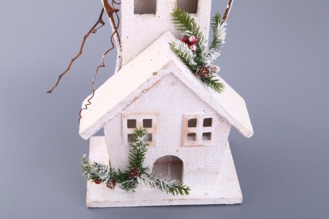 Изделие декоративное "домик" 19*13*40 см. без упаковки Lefard (240-024) Изделие декоративное "домик" 19*13*40 см. без упаковки Lefard (240-024)