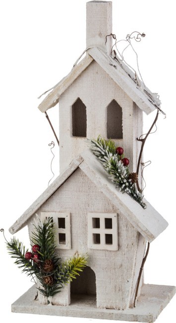 Изделие декоративное "домик" 19*13*40 см. без упаковки Lefard (240-024) Изделие декоративное "домик" 19*13*40 см. без упаковки Lefard (240-024)