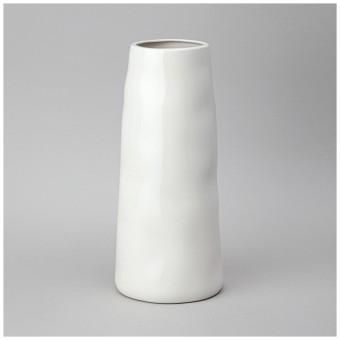 Ваза 14*14*31.8см цвет: белый Lefard (374-148)