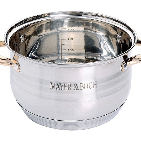 Кастрюля 18см. 2,8л ст/кр 7-ми слойное дно МВ (24036) Кастрюля 18см. 2,8л ст/кр 7-ми слойное дно МВ (24036)