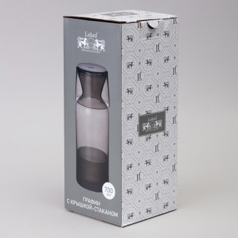 Графин с крышкой/стаканом "парижские коты" 700мл Lefard (312-150)