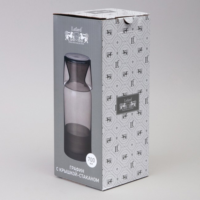 Графин с крышкой/стаканом "парижские коты" 700мл Lefard (312-150)