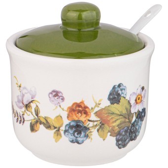 Сахарница с ложкой agness "урожай" 10*9 см 300 мл Agness (358-2087) Сахарница с ложкой agness "урожай" 10*9 см 300 мл Agness (358-2087)