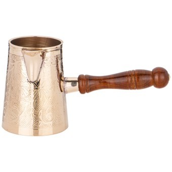 Турка резная "graving" 350мл. латунь Lefard (733-149)