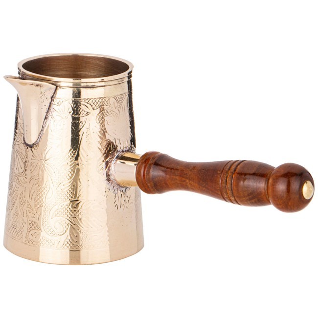 Турка резная "graving" 350мл. латунь Lefard (733-149)