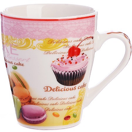 Кружка 340мл Десерт (мин. 4шт)LR (26588) Кружка 340мл Десерт (мин. 4шт)LR (26588)