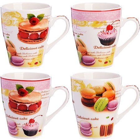 Кружка 340мл Десерт (мин. 4шт)LR (26588) Кружка 340мл Десерт (мин. 4шт)LR (26588)