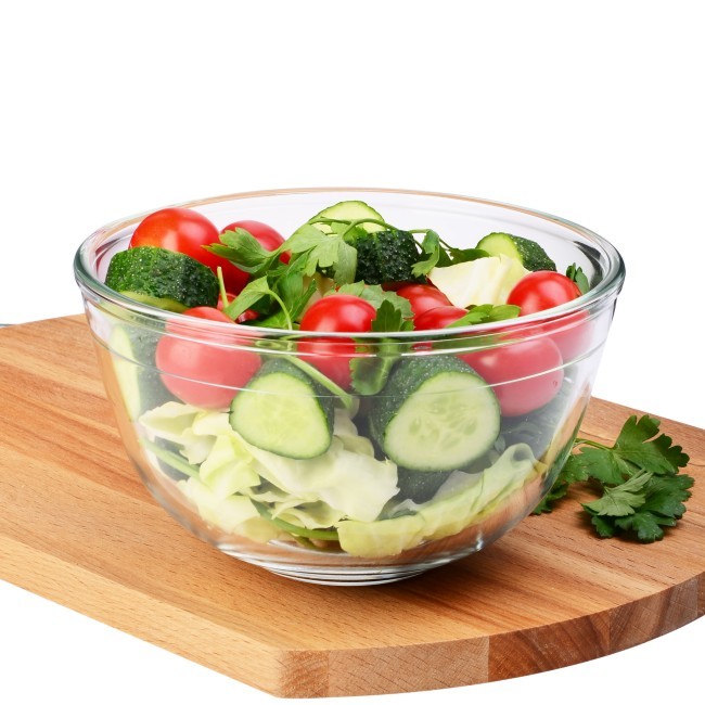 Миска для салата 1л стекло LR (31056) Миска для салата 1л стекло LR (31056)