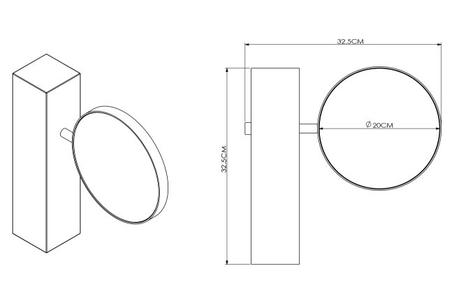 Зеркало вращающееся настольное на подставке 31*h32,5см (TT-00013867) Зеркало вращающееся настольное на подставке 31*h32,5см (TT-00013867)