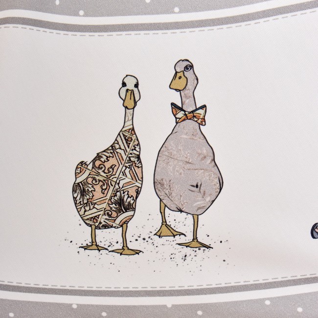 Скатерть круглая "family farm" 190 см , серый ,100% хлопок , твил, пропитка Lefard (850-750-22)