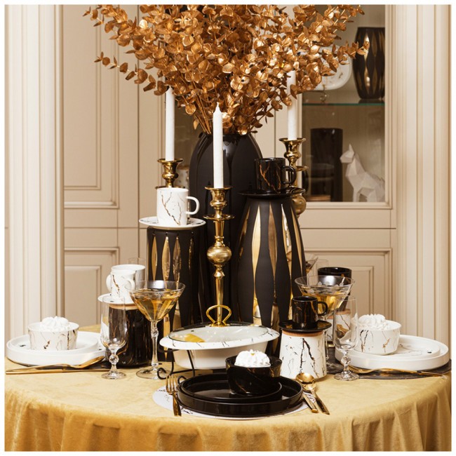 Чайный набор lefard "fantasy" на 4 пер. 12 пр. 250 мл черный Lefard (42-453)