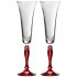 Набор бокалов для шампанского из 2 шт. "love" 180 мл высота=25 см Bohemia Crystal (674-110)