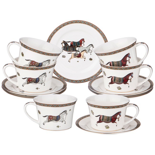 Чайный набор lefard "passage" на 6 пер. 12 пр. 250 мл Lefard (760-043)