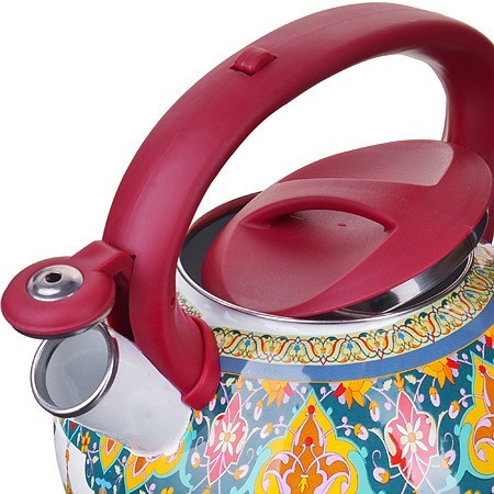 Чайник Эмаль 3л с/кр УЗОР Mayer&Boch (27741)